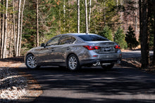Load image into Gallery viewer, MBRP 16-22 Infiniti Q50 3.0L RWD/AWD 3in Cat-Back Dual Split Rear Street Version T304 - S4405304