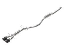 Load image into Gallery viewer, aFe Takeda 2.5in 304SS Cat-Back Exhaust System w/ Carbon Tips 17-20 Honda Civic Si Sedan I4 1.5L - 49-36619-C