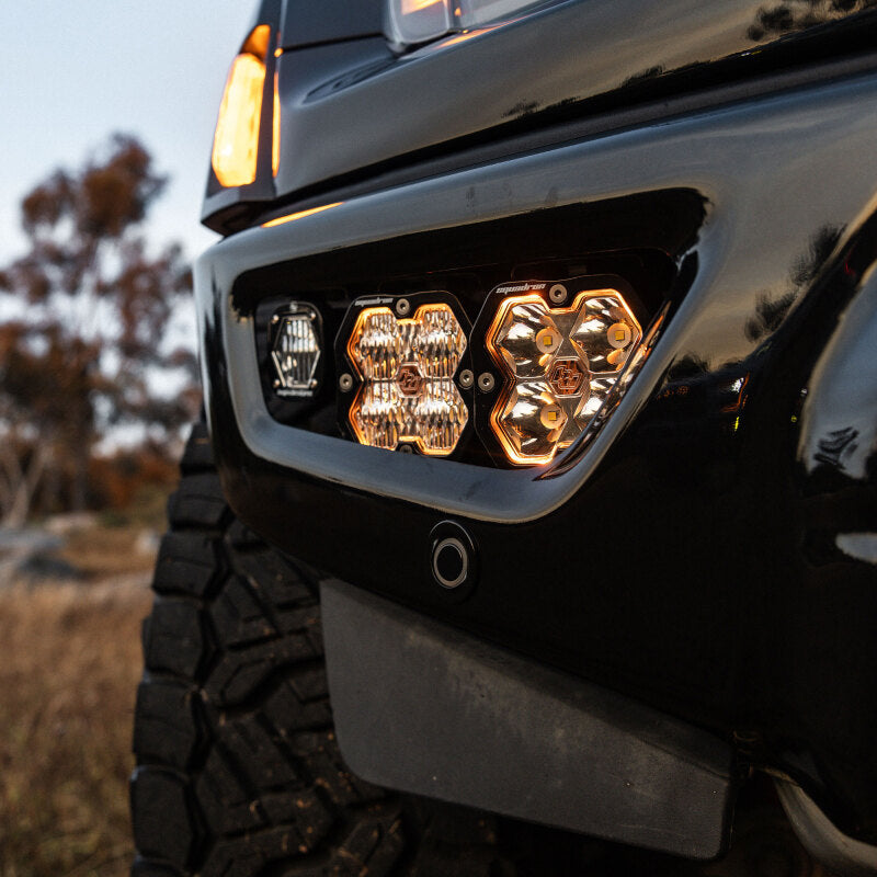 Baja Designs 21-25 Ford Raptor Squadron Sport 2.0 Fog Pocket Kit (Multi Patterns) - Clear - 440018