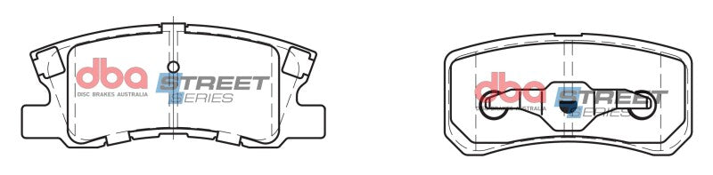 DBA 11-14 Chrysler 200 (302mm Rear Rotor) Street Series Rear Brake Pads - DB1464SS