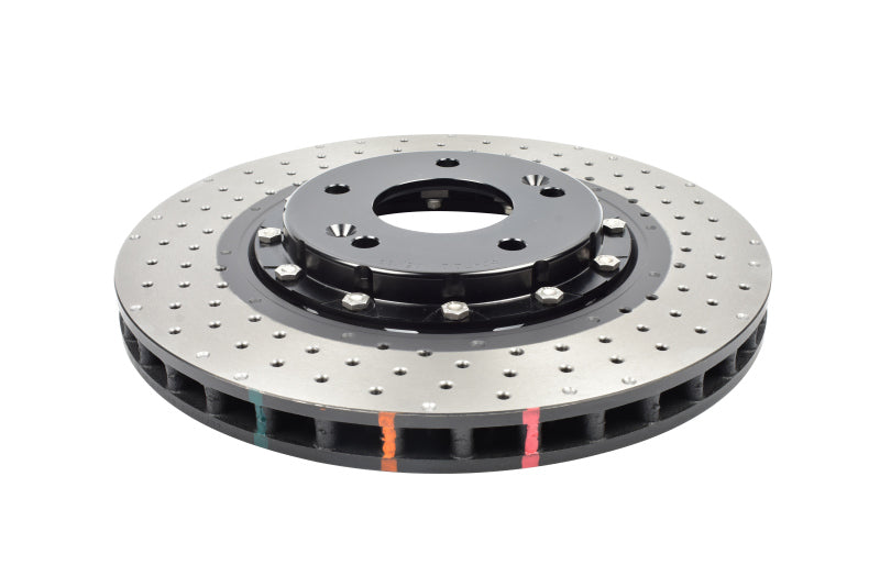 DBA 15-19 Hyundai Sonata (320mm Front Rotor Excl Hybrid) Front 5000 Series Drilled Rotor - DBA52472BLKXD