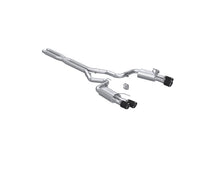 Load image into Gallery viewer, MBRP 2024+ Ford Mustang GT Armor Pro 3in Steet Profile Catback Exhaust - Carbon Fiber Tips - S72803CF
