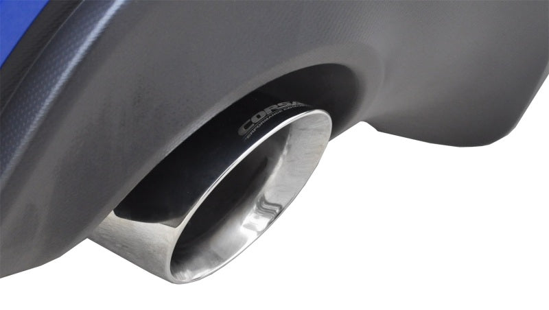 Corsa 2012-2025 Scion FRS / Subaru BRZ Polished Sport Cat-Back Exhaust - 14864