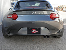 Load image into Gallery viewer, aFe Takeda 2-1/2in SS-304 Cat-Back Exhausts w/ Polished Tip 16-19 Mazda MX-5 Miata ND 2.0T - 49-37005-P