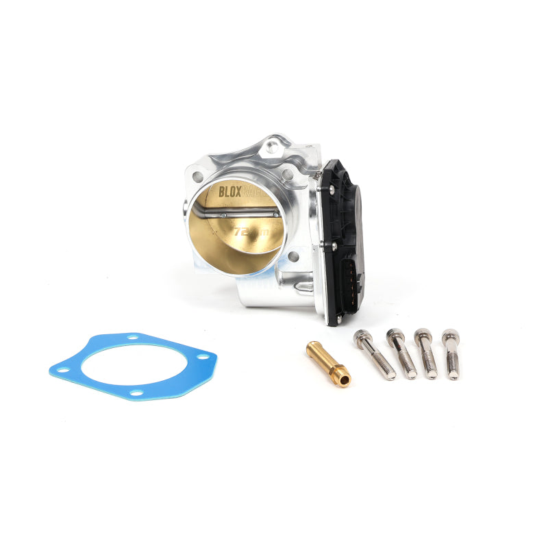 BLOX Racing 06-11 Honda Civic Si DBW 72mm Billet Throttle Body - Silver - BXIM-00230-SI