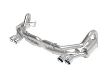 Load image into Gallery viewer, aFe MACHForce XP 12-16 Porsche 911 Carrera H6-3.8L SS-304 Cat-Back Exhaust w/ Polished Quad Tips - 49-36406-1P