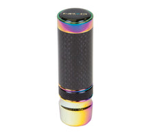 Load image into Gallery viewer, NRG Slimboy Adjustable Shift Knob (M10X1.25) Nissan / Mazda / Toyota - Carbon Fiber / Neochrome - SK-580BC/MC-1