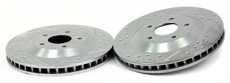 Baer Brakes 97-04 Chevrolet Corvette Claw Performance Front Rotors - 55043-020