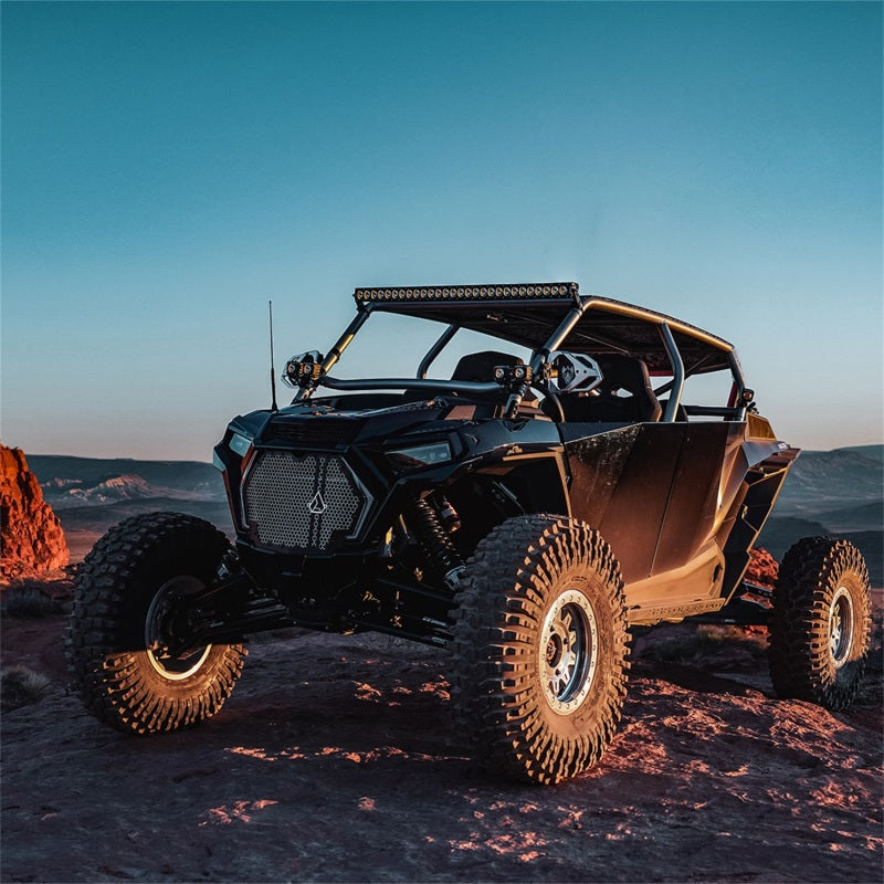 Rigid Industries Revolve 20in Bar w/Amber Trim Ring - 421613