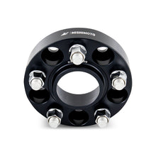 Load image into Gallery viewer, Mishimoto Wheel Spacers - 5X114.3 / 70.5 / 25 / M14 - Black - MMWS-001-250BK