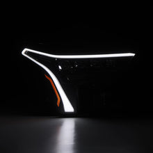 Load image into Gallery viewer, AlphaRex 22-23 Toyota Tundra NOVA-Series Headlights Alpha-Black w/Amber DRL - Req 810029 OR 810030 - 880871