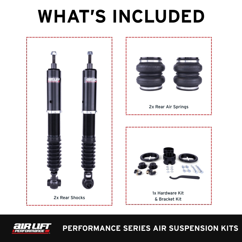 Air Lift Performance 19-25 Lexus ES300H/ES350 Rear Air Suspension Kit - 76519