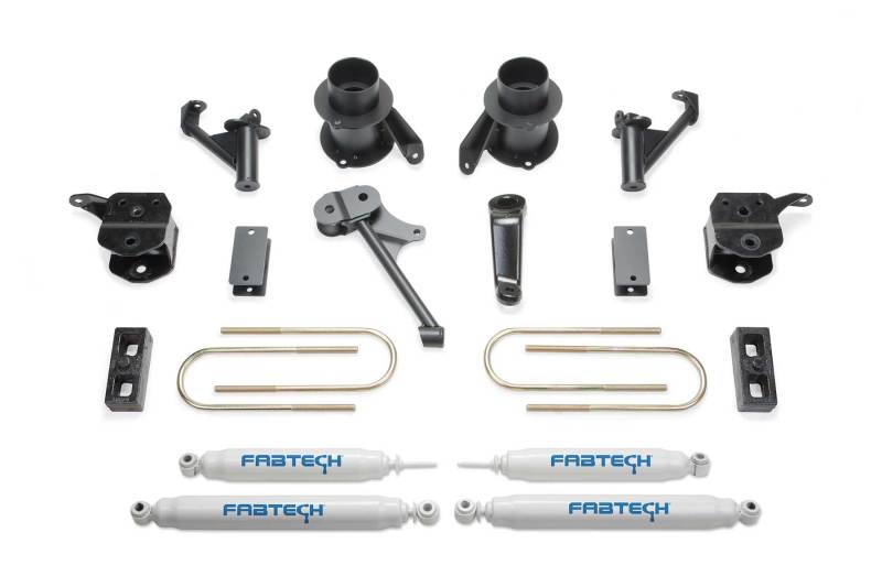 Fabtech 13-18 Ram 3500 4WD w/Factory Radius Arms 5in Basic System w/Perf. Shocks - K3058