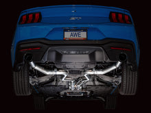 Load image into Gallery viewer, AWE 2024 Ford Mustang GT Fastback S650 RWD Track Edition Cat-Back Exhaust w/ Dual Diamond Black Tips - 3020-33650