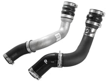Load image into Gallery viewer, aFe BladeRunner 3in Black Intercooler Tubes Hot &amp; Cold Side Kit for 13-14 Dodge RAM Diesel 6.7L (td) - 46-20134-B