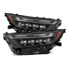 Load image into Gallery viewer, AlphaRex 19-23 Toyota RAV4 (High Trim) NOVA LED Projector Headlights Black - 880870