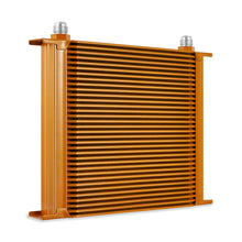 Load image into Gallery viewer, Mishimoto Universal 34 Row Oil Cooler - Gold - MMOC-34GD