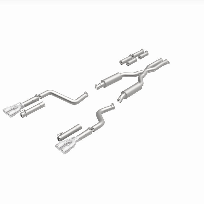 MagnaFlow 2017+ Dodge Challenger 409 SS Polished 3in Quad Tips Cat-Back Exhaust - 19367
