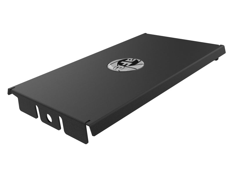 aFe Rapid Induction Intake System Cover, Black, 19-20 Ford Edge Ecoboost V6 2.7L (tt) - 52-10003C
