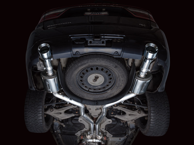 AWE Tuning 11-24 Dodge Durango 5.7L Touring Edition Exhaust w/ Chrome Silver Tips - 3015-32575