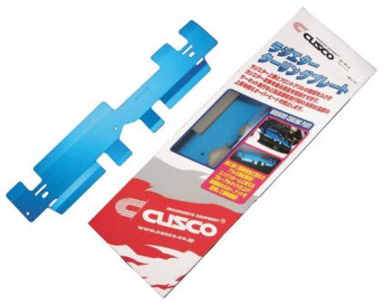 Cusco Radiator Cooling Plate Aluminum Anodized Blue - Mitsubishi Lancer Evo 4 (CN9A) Only - 560 003 AL