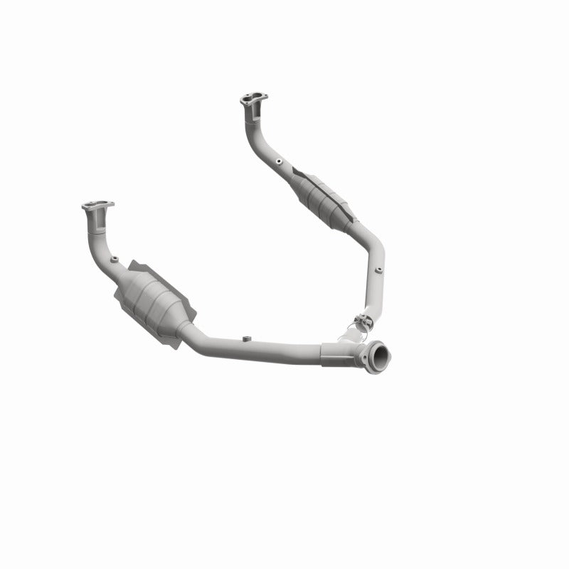 MagnaFlow DF Cat. Conv 97 Land Rover Defender 90 4.0L Y-Pipe Assy / 96-99 Discovery 4.0L Y-Pipe Assy - 93690