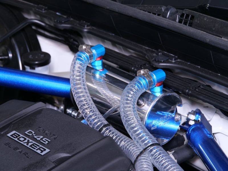 Cusco Oil Catch Tank Set Horizontal Mount 0.6L Round Type 17-22 GR86 / 13-22 BRZ / 13-16 FR-S - 6C1 009 A