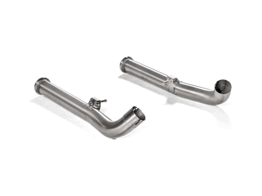 Akrapovic 2019 Mercedes-Benz G63 AMG Link Pipe Set for OPF/GPF (SS) - L-ME/SS/1