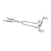 Load image into Gallery viewer, MagnaFlow Cat Back, SS, 2.5in, Quad Split Polish 4in tip 14-15 Jeep Grand Cherokee 3.6L/5.7L V6/V8 - 19193