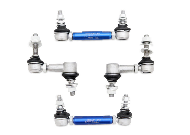 SuperPro 09-21 Nissan GT-R HD Adjustable End Link Set (TRC1085 + TRC1225L) - TRCLNKSET12
