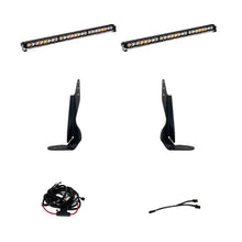 Load image into Gallery viewer, Baja Designs GMC 2020-22 Sierra 2500HD/3500HD Dual 30in Grille Light Bar Kit - 447854