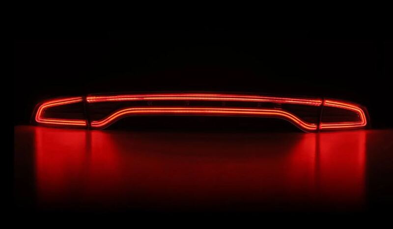 AlphaRex 15-23 Dodge Charger NOVA-Series Prismatic LED Tail Lights Smoke - 642040
