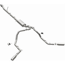 Load image into Gallery viewer, MagnaFlow 2019 Chevy Silverado 1500 V8 5.3L Street Series Dual Split Exit Exhaust w/ Polished Tips - 19473