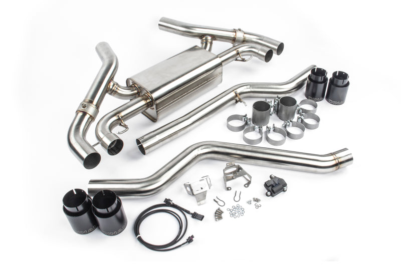 Dinan 20-24 BMW M340i/M440i (G20/G22/G23/G26) Free Flow Axleback Exhaust System - Black Tips - D660-0085-BLK