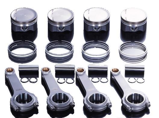 HKS Ni Piston Kit SR20 86 - 2103-RN024