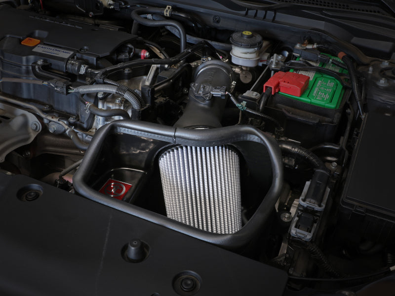 aFe Takeda Intakes Stage-2 CAIS w/ Pro Dry S Media 16-18 Honda Civic 2.0L (blk) - 56-10007D