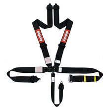 Load image into Gallery viewer, RaceQuip L &amp; L 5pt Ratchet Harness Black - 813003
