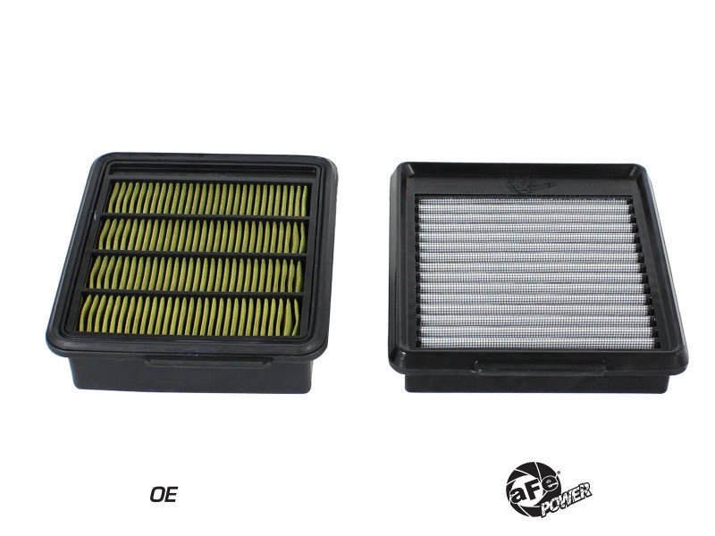 aFe MagnumFLOW Air Filters OEM Replacement Pro DRY S 09-15 Nissan GT-R V6 3.8L (tt) - 31-10166