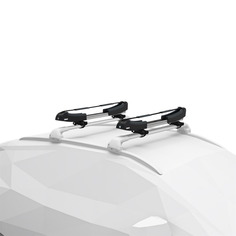 Thule SUP Taxi XT - Stand Up Paddleboard Carrier (Fits Boards Up to 34in. Wide) - Black/Silver - 810001