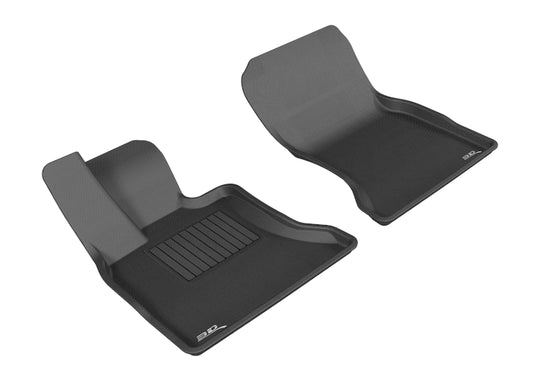 3D MAXpider 2010-2017 BMW 5 Series Gran Turismo F07 Kagu 1st Row Floormat - Black - L1BM01811509