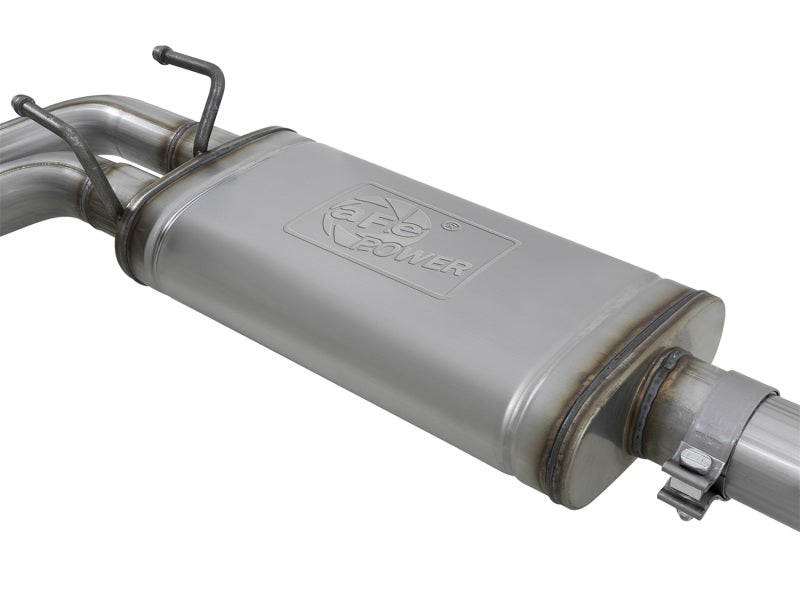 aFe Rebel Series 3in to 2.5in 409 SS Cat-Back Exhaust w/ Black Tips 09-18 GM Silverado/Sierra 5.4L - 49-44098-B