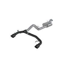 Load image into Gallery viewer, MBRP 21-22 Ford Bronco 2.3/2.7L EcoBoost 2/4-Dr 3in Catback Dual Split Rear Exit BLK AL - S5241BLK