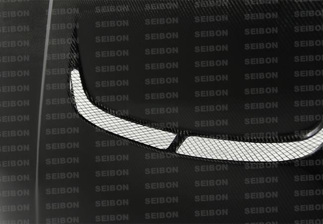 Seibon 95-96 Nissan Skyline R33 GT-R (BCNR33) JU-Style Carbon Fiber Hood - HD9596NSR33-JU