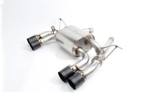 Load image into Gallery viewer, Dinan 15-20 BMW M3/M4 (F80/F82/F83) Free Flow Axleback Exhaust System - Black Tips - D660-0050-BLK