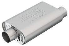 Load image into Gallery viewer, Borla CrateMuffler SBC Hot 350/383 3 inch Offset/Center 14in x 4.35in x 9in Oval Muffler - 400844