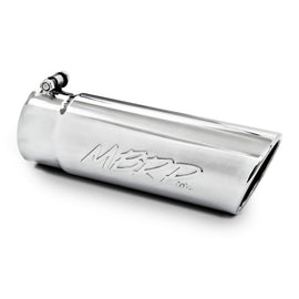 MBRP Universal Tip 4in O.D. Angled Rolled End 3.5in inlet 10 length