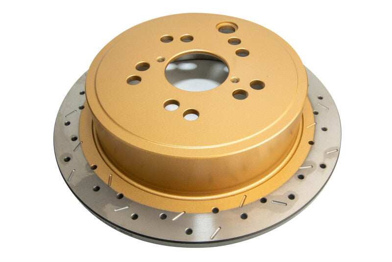 DBA 12+ Subaru/Scion BRZ/FR-S (AU Spec) 10 Lug Slot Rear Drilled & Slotted 4000 Series Rotor - DBA42659XS-10
