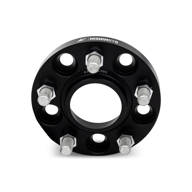 Mishimoto Wheel Spacers - 5x114.3 - 60.1 - 15 - M12 - Black - MMWS-005-150BK
