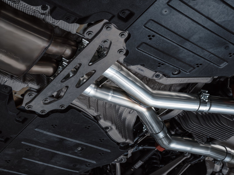 AWE Tuning 23-24 BMW G87 M2 Track Edition Exhaust - Chrome Silver Tips - 3020-42487