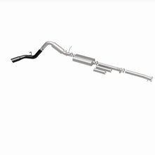 Load image into Gallery viewer, MagnaFlow 11-19 GM 2500/3500 6.0L 4in Single Passenger Side Rear Exit Cat-Back Exhaust w/Black Tips - 19376